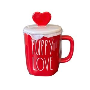 Rae Dunn, Puppy Love Mug and Treat‎ Jar NWT
